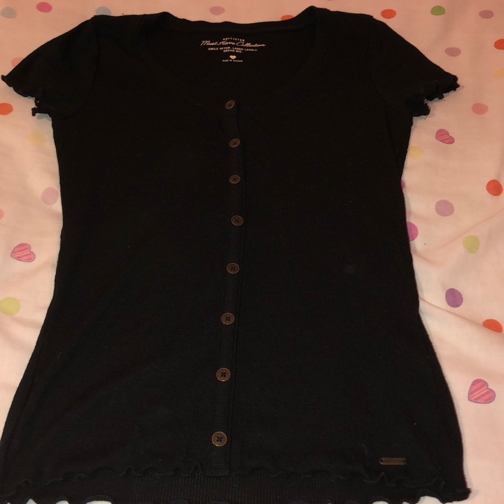 Black Buttoned Down Shirt